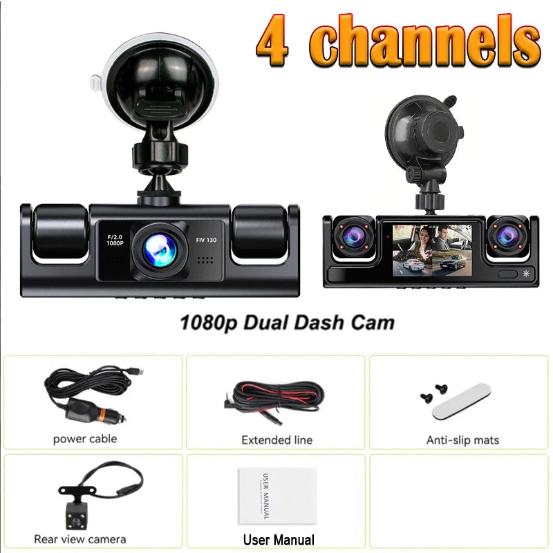 4 Kanal HD Araç Kamerası™